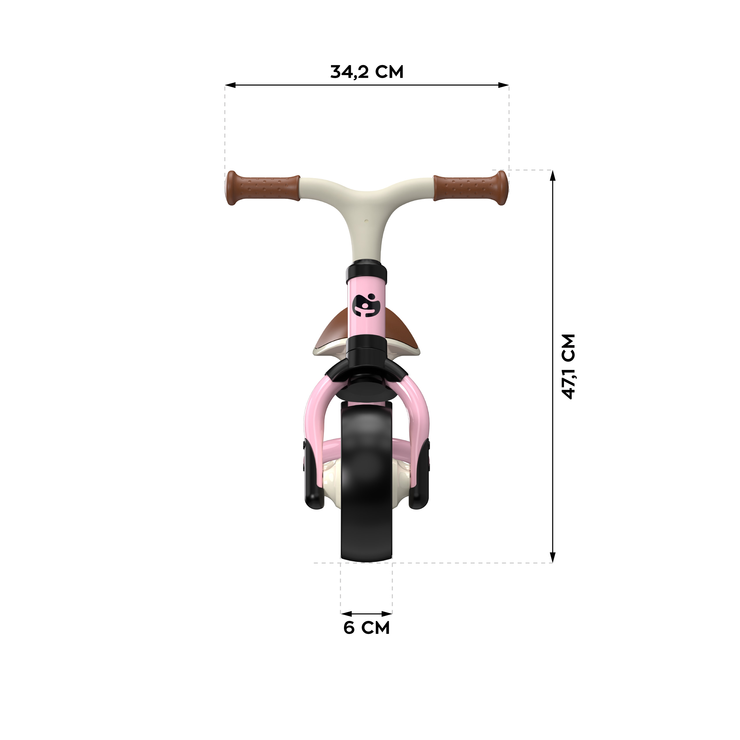 Wymiary rowerka Scout 15