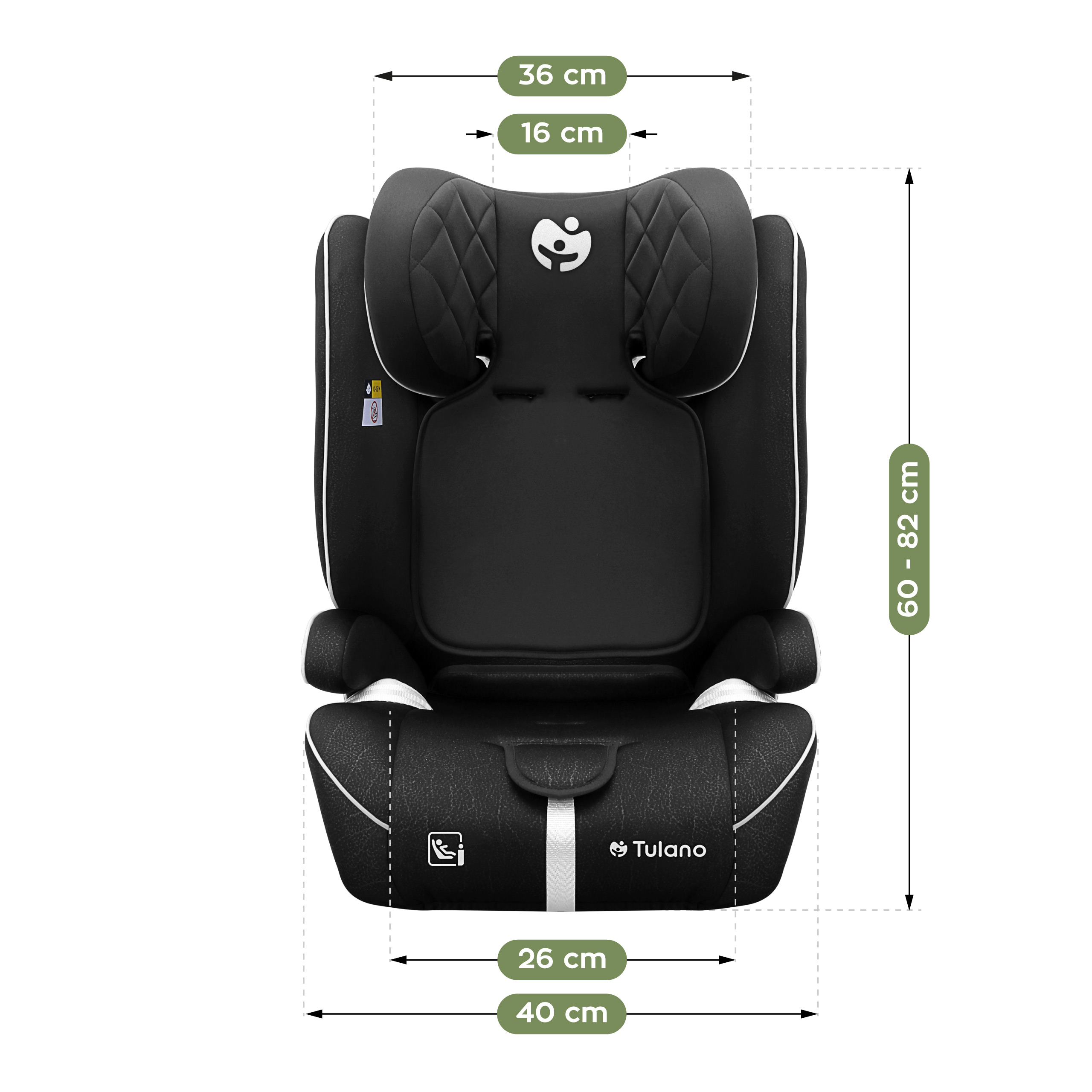 Wymiary fotelika Zooma 25