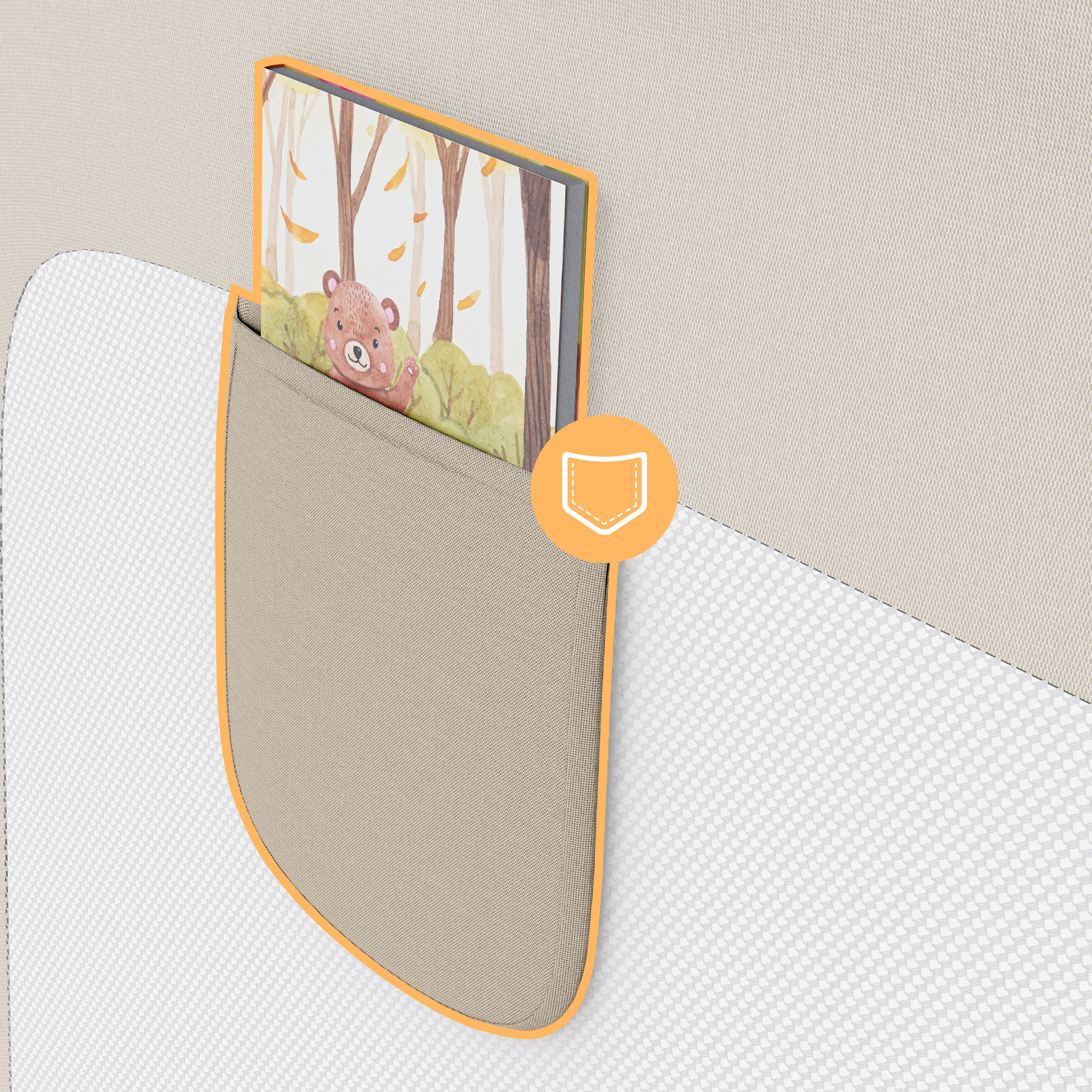 Kieszeń w barierce Cover 48