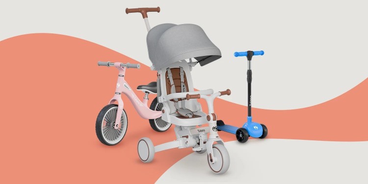 Das perfekte Kindertagsgeschenk für einen aktiven 2-, 3- und 4-Jährigen - ein Fahrrad oder vielleicht ein Tretroller?