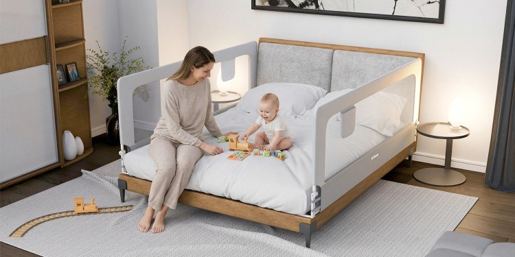 Was kann man tun, damit ein Kind nicht aus dem Bett fällt?